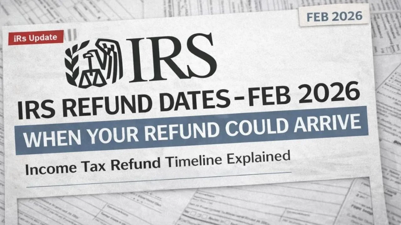 IRS Income Tax Refund Schedule for 2026